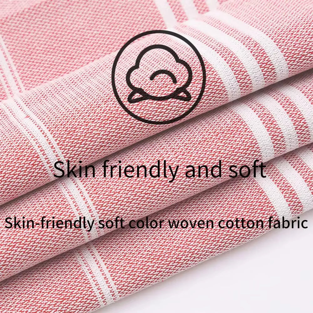 YEUZLICOTTON Wearable Turkish Beach Towel Absorbent 100% Cotton Bath Towels Sandproof Quick Dry Bathrobe for Beach Travel