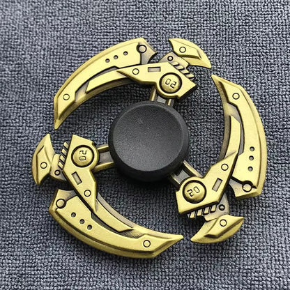 Bronze Color Metal Fidget Spinner R188 Mute Bearing Alloy Hand Spinner Stress Relief Decompression Toys for Kids Adult Gifts