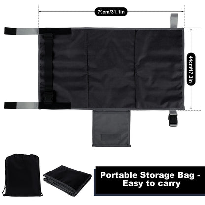 Kids Airplane Bed Breathable Children Airplane Seat Extender Portable Planes Foot Rest Travel Essentials Airplane Foot Hammock