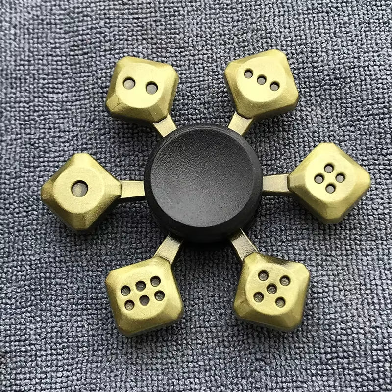 Bronze Color Metal Fidget Spinner R188 Mute Bearing Alloy Hand Spinner Stress Relief Decompression Toys for Kids Adult Gifts