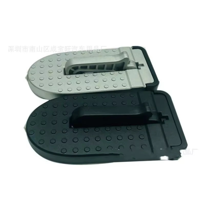 Multifunction Foldable Car Roof Rack Step Car Door Step Universal Latch Hook Auxiliary Foot Pedal Aluminium Alloy Safety Hammer