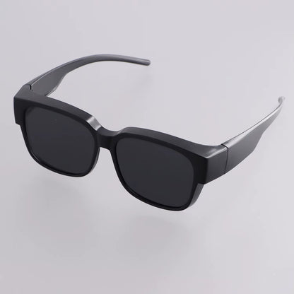 For Driving Riding That Can Be Worn over Other Glasses Wrap around Square Shades Fit over Glasses Sunglasses Polarized