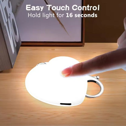 Automatic Sensor Handbag Light - Heart-Shaped LED Clip Light