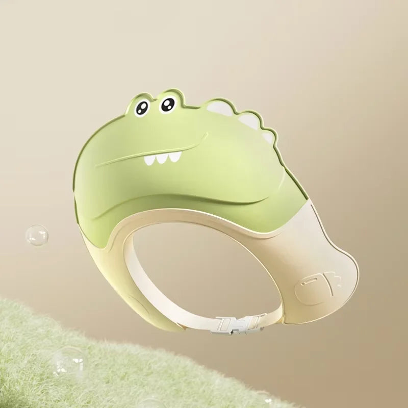 Baby Bath Caps Goods Infant Ear Protection Kids Shampoo Shield Bath Head Cover Baby Shower Cap Adjustable Hair Wash Hat