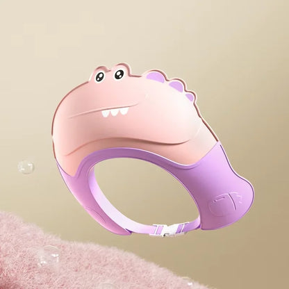 Baby Bath Caps Goods Infant Ear Protection Kids Shampoo Shield Bath Head Cover Baby Shower Cap Adjustable Hair Wash Hat