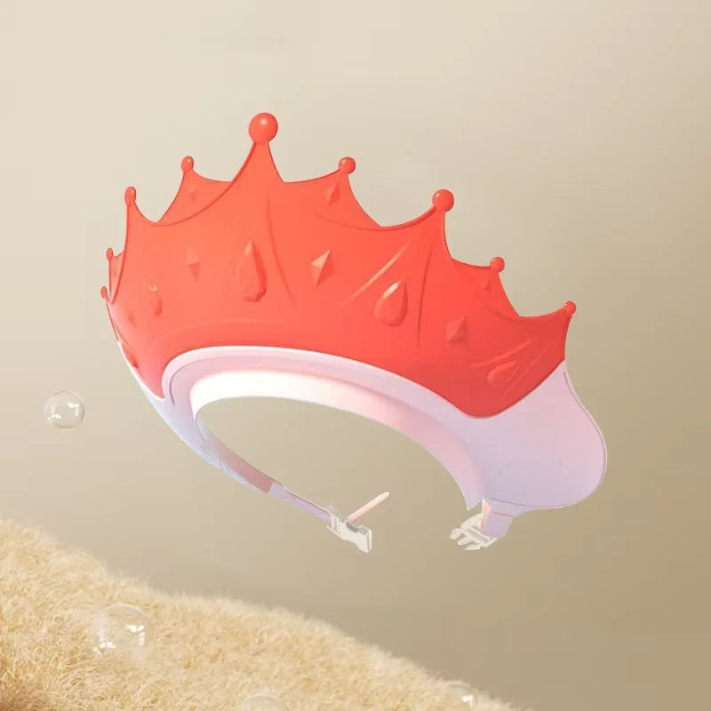 Baby Bath Caps Goods Infant Ear Protection Kids Shampoo Shield Bath Head Cover Baby Shower Cap Adjustable Hair Wash Hat
