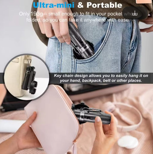 Pocket Mini Bluetooth Selfie Stick & Tripod - MagSafe