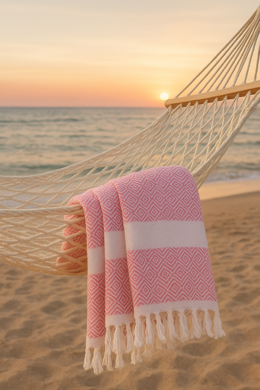 Turkish Beach Towel with Tassels
