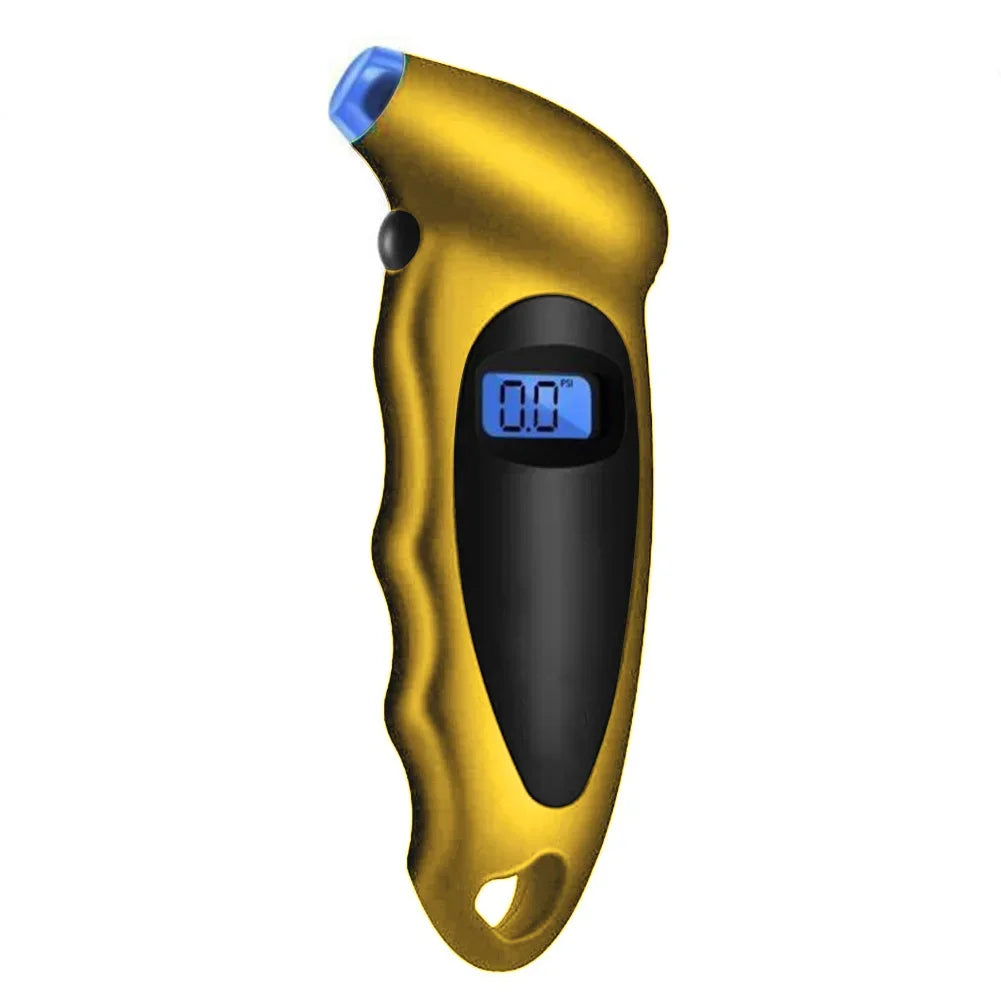 High-Precision Digital Tire Pressure Gauge with Backlight - Accurate Monitoring for Your Car's Tyres
