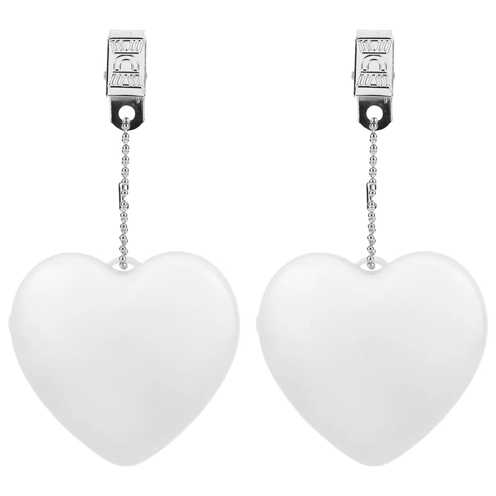 Heart-Shaped Automatic Sensor Handbag Light with Clip - Ideal Gift for Friends (1/2/3 Pieces)