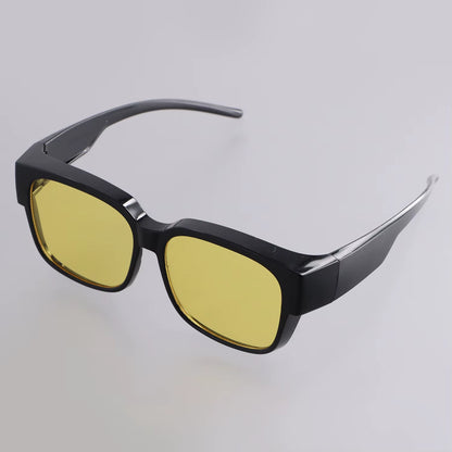 For Driving Riding That Can Be Worn over Other Glasses Wrap around Square Shades Fit over Glasses Sunglasses Polarized