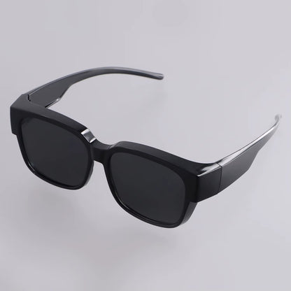 For Driving Riding That Can Be Worn over Other Glasses Wrap around Square Shades Fit over Glasses Sunglasses Polarized